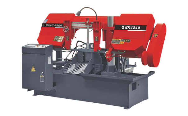 罗湖GWK4240数控双柱卧式带锯床
