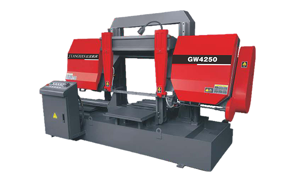 罗湖GW4250双柱龙门卧式带锯床