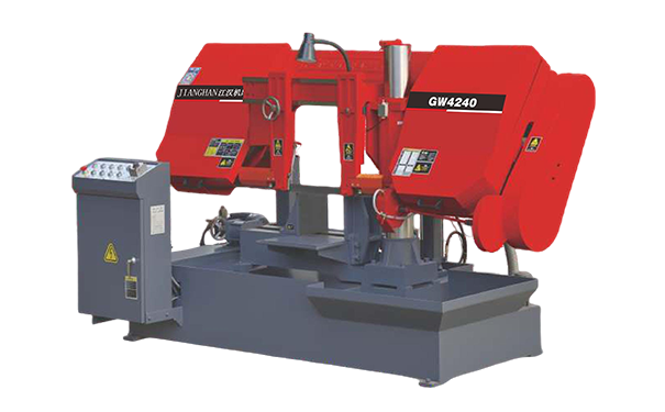 罗湖GW4240双柱卧式带锯床